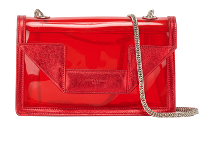 Betty, &pound;295, Handbags, Red, PVC, Front view